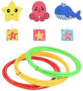 Escubia AQUA-SPORT DIVING RING KIDS SET PODWODNE KOŁA DO NURKOWANIA 3SZT 80CM AS33310 2
