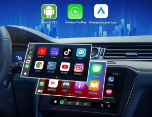 Radio samochodowe Carlinkit Adapter Samochodowy Carplay Android Auto Carlinkit Tbox Plus 8G/128G 2