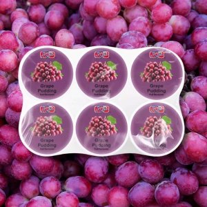 Rico Rico Grape Pudding deser o smaku winogronowym 6x65g 4