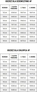 4f Kurtka narciarska dla chłopca 4F 4F M0820 kobalt JWAW25TTJAM0820 36S 158cm 4