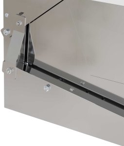vidaXL vidaXL Karmnik na pedały dla kur Srebrny 50 x 40 x 29 cm 9