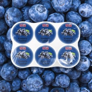 Rico Rico Blueberry Pudding deser o smaku borówkowym 6x65g 4