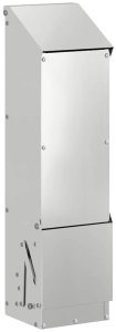 vidaXL vidaXL Karmnik dla kur Srebrny 13 x 12 x 51 cm Stal Galwanizowana 2