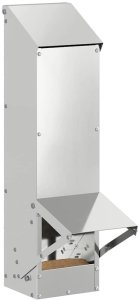 vidaXL vidaXL Karmnik dla kur Srebrny 13 x 12 x 51 cm Stal Galwanizowana 3