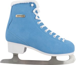 Roces Łyżwy figurowe Suede Eco-Fur* niebiesko-białe 450702 004 37 2