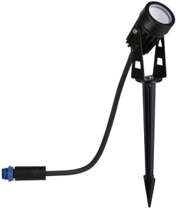 Paulmann Reflektor ogrodowy Plug & Shine Spot 2W 150lm 3000K IP65 24V czarny / metal 5