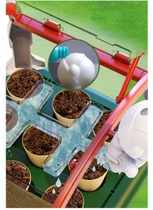 BigJigs Mały Ogrodnik Biolog Szklarnia Dla Dzieci Uprawa Roślin Mini Ogródek Grabki 4