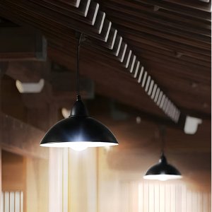 Lampa wisząca Tech-Led Lampa Solarna Ogrodowa Wisząca Żyrandol Podwójny 8