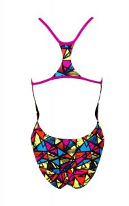 Aqua-Sport AQUA-SPORT STRÓJ KĄPIELOWY SINGLE CORES TRÓJKĄTY MULTI KOLOR 0004101 ROZMIAR S 2