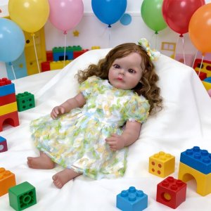 Happy Kiddo Śpiąca Lalka Alicja Reborn 55 cm Jak Prawdziwe Niemowlę Realistyczna Brader 2