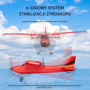 Samolot zdalnie sterowany TW Samolot zdalnie sterowany Cessna + pilot 2