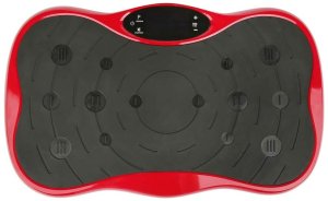 ExtraLink Moonwalk Spin Move Platofrma Wibracyjna do Ćwiczeń Fitness 200W czerwona 3