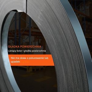 Faster Tools Taśma stalowa do pakowania 19 mm 500 m wytrz. 770 kg  mocne spinanie palet 7