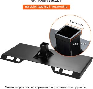 Crestron Płyta montażowa ładowarka traktor 115 cm 26kg do łyżek i wideł 7