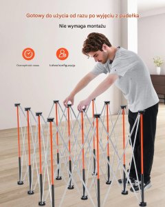 Sefa Verlag Stół warsztatowy składany 1865x1261 mm przenośny 2041 kg do garażu 3