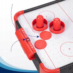 Solex CYMBERGAJ STÓŁ do GRY AIR HOCKEY POWIETRZNY HOKEJ DLA DZIECI GRA 67cm XXL 8
