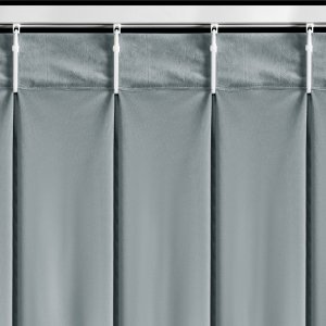 Vipro Group Zasłona gotowa MELANIE 80x270 szara welwet matowa FLEX 11