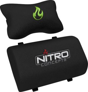 Fotel Nitro Concepts S300 czarno-zielony (NC-S300-BG) 9