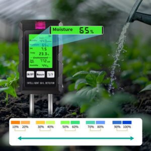 zakupytv.net Kwasomierz gleby tester podłoża pH ziemi miernik temperatury wilgotność 6w1 2