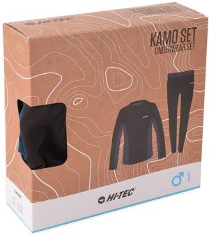 Hi-Tec Bielizna męska zestaw KAMO SET czarno-granatowa r. XL 5
