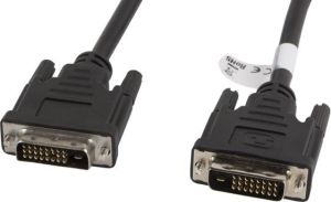 Kabel Lanberg DVI-D - DVI-D 1.8m czarny (CA-DVID-10CC-0018-BK) 2