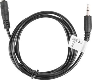 Kabel Lanberg Jack 3.5mm - Jack 3.5mm 1.5m czarny (CA-MJFJ-10CC-0015-BK) 4