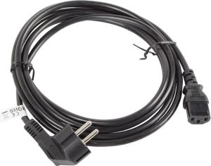 Kabel zasilający Lanberg CEE 7/7 - IEC 320 C13, 3m, czarny (CA-C13C-11CC-0030-BK) 2