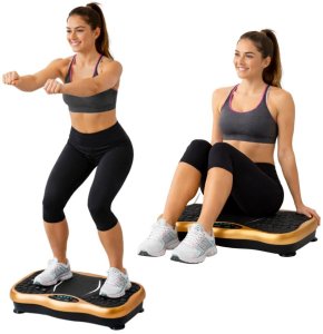 Lean Platforma Wibracyjna Fitness Do Ćwiczeń Treningu Bluetooth Głośniki 2