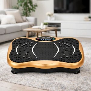 Lean Platforma Wibracyjna Fitness Do Ćwiczeń Treningu Bluetooth Głośniki 7