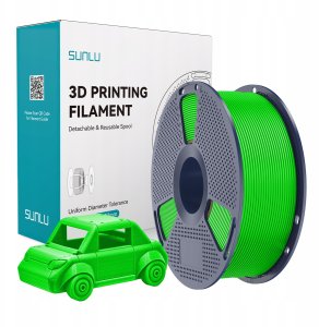 Sunlu Filament SUNLU PETG 1.75mm 1kg (zielony) 5