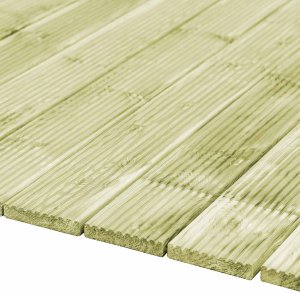 vidaXL vidaXL Deska Tarasowa 8 pcs Zielony Impregnowany 1,16 m 2