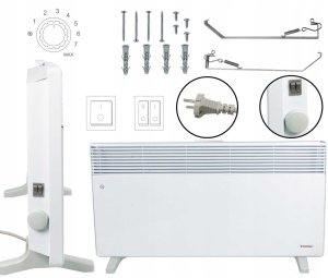 Grzejnik Warmtec Elektryczny grzejnik naścienny WARMTEC EWX-2000W 15