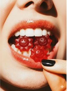 Supertan Your Sun Gummies Żelki do opalania z beta-karotenem Pomarańcza 30x10g 3