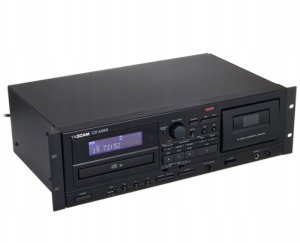 Tascam Tascam CD-A580 V2 odtwarzacz CD kasetowy USB nagrywarka MP3 19'' 3U rack 3