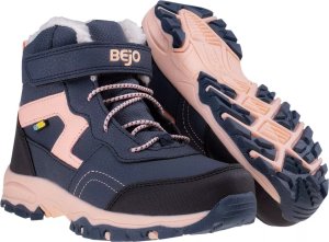 Bejo Dziecięce buty zimowe Bejo MEARI MID WP JR navy/pink rozmiar 30 5