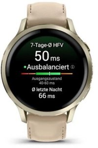 Zegarek sportowy Garmin Venu 4 - 41 mm Beżowy  (010-03013-03) 2