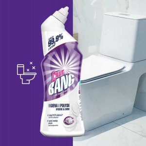 Reckitt Benckiser CILLIT BANG Żel do toalet - Wybielanie i Dezynfekcja 750ml 4