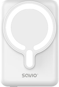 Powerbank Savio Magazyn energii SAVIO Power Bank Magnetic 10000mAh 20W White 5902768707762 BA-13 (5902768707762) 2