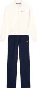 Champion Full Zip Suit kremowo-granatowy 117988 YS084 S 2