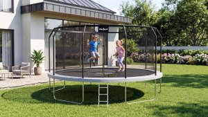 Rebel Trampolina REBEL Active PRO 15ft/465 cm, siatka, drabinka 5