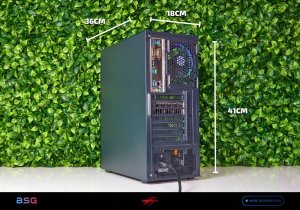 Komputer BSG Raptor V43 AMD Ryzen 5 AMD Radeon RX 7600 16GB DDR4 512GB SSD Windows 11 4