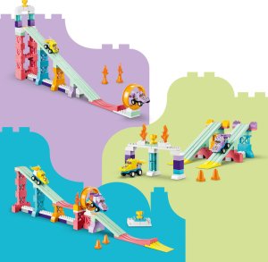 LEGO Duplo Kreatywne rampy 3 w 1 z pojazdami (10478) 4