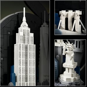 LEGO Architecture Nowy Jork — Wielkie Jabłko (21066) 6