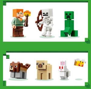 LEGO Minecraft Przetrwanie pierwszej nocy (21593) 5