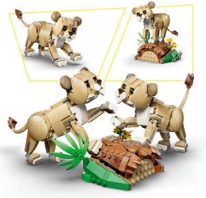 LEGO Creator Dzikie zwierzęta: Dumny lew (31386) 5