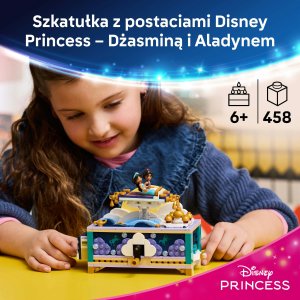 LEGO Disney Szkatułka na biżuterię Dżasminy (43295) 2