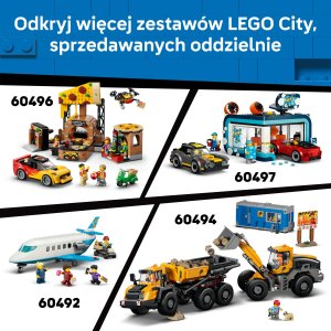 LEGO City Żółta koparko-ładowarka (60480) 7