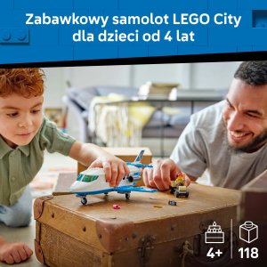 LEGO City Samolot pasażerski (60492) 2