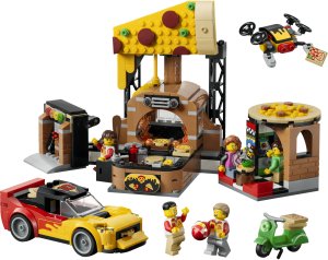 LEGO City Dostawa pizzy z pojazdami (60496) 8