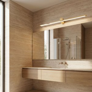 Kinkiet Toolight Łazienkowy LED SWE045-1W 80 cm Złoty 7